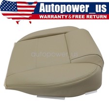 Fits 2005-2009 Ford Mustang V6 Front Bottom Lean Back Leather Seat Cover Tan Fits 2005-2009 Ford Mustang V6 Front Bottom Lean Back Leather Seat Cover Tan