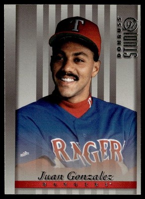 1997 Studio Juan Gonzalez Texas Rangers #55