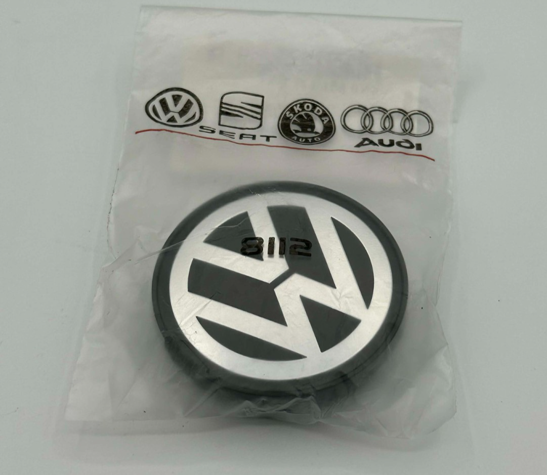 空冷VW カーバッジ VW Volkswagen One Center Cap Wheel OEM Genuine 6N0601171BXF for