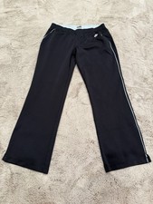 Women  s Size Large Nike Vintage Polyester Pants - Black