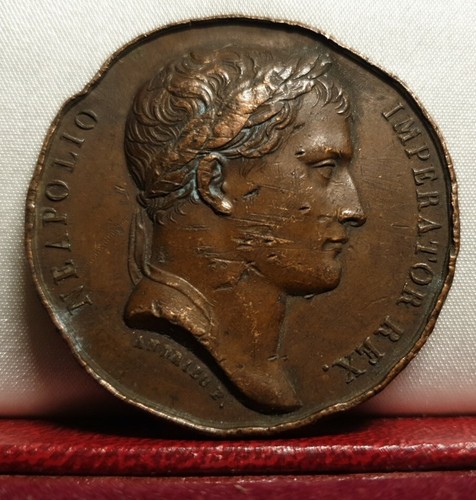 1808 stay of the Emperor NAPOLEON in Toulouse 41mm MEDAL by Andrieu - Picture 2 of 3
