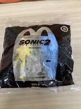 2022 McDonald's Happy Meal Toy Sonic The Hedgehog 2 Toy 8 Super Sonic In Pack.