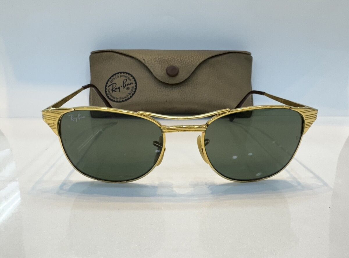 Ray-Ban USA Vintage 90s B&L Signet Classic Metals W0386 Ray-Ban USA Vintage 90s B&L Signet Classic Metals W0386