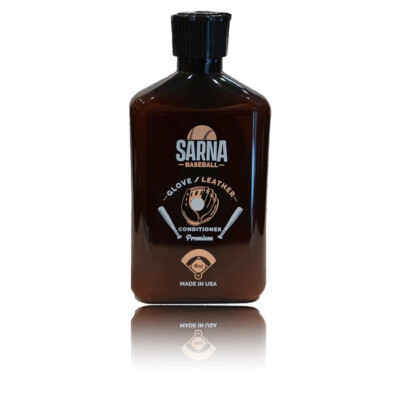 Sarna Glove Conditioner Premium Baseball & Softball Mitt Oil – 8 Oz, Made In USA