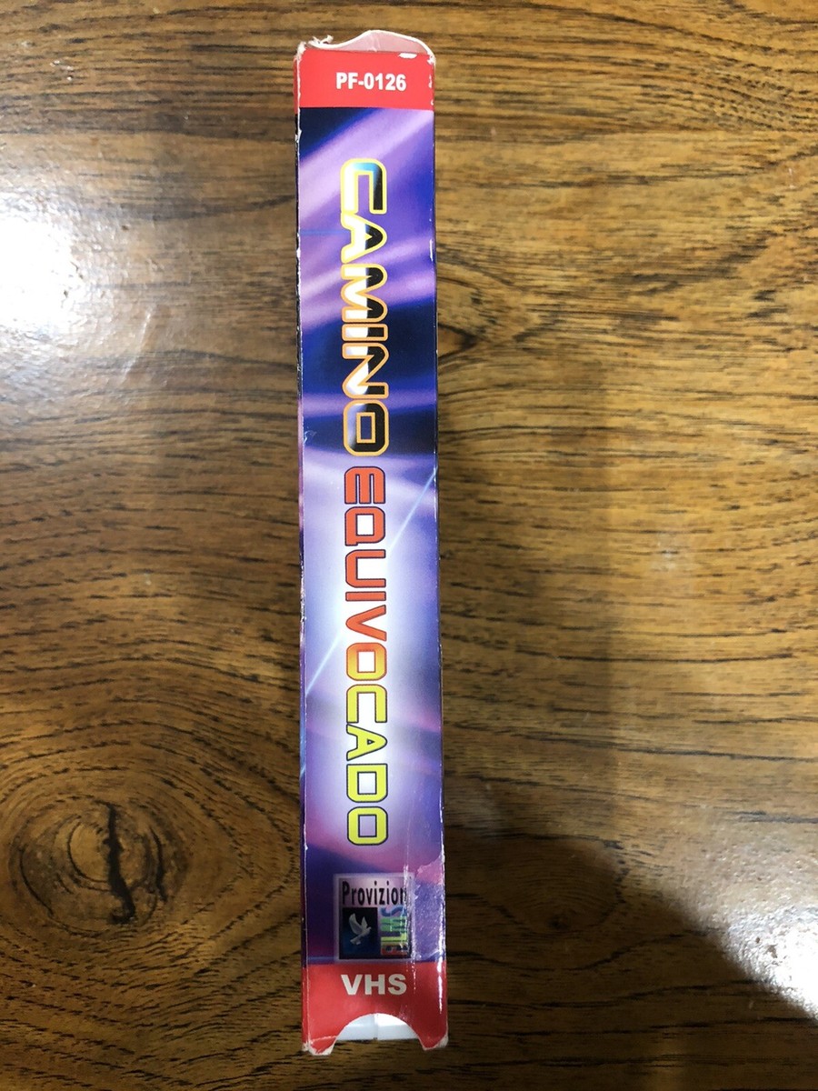 Camino Equivocado VHS Action Mexi Patricia Rivera Manuel