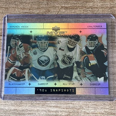 1999-2000 Upper Deck Mvp ‘90s Snapshots Dominik Hasek S9 - Photo 1/2