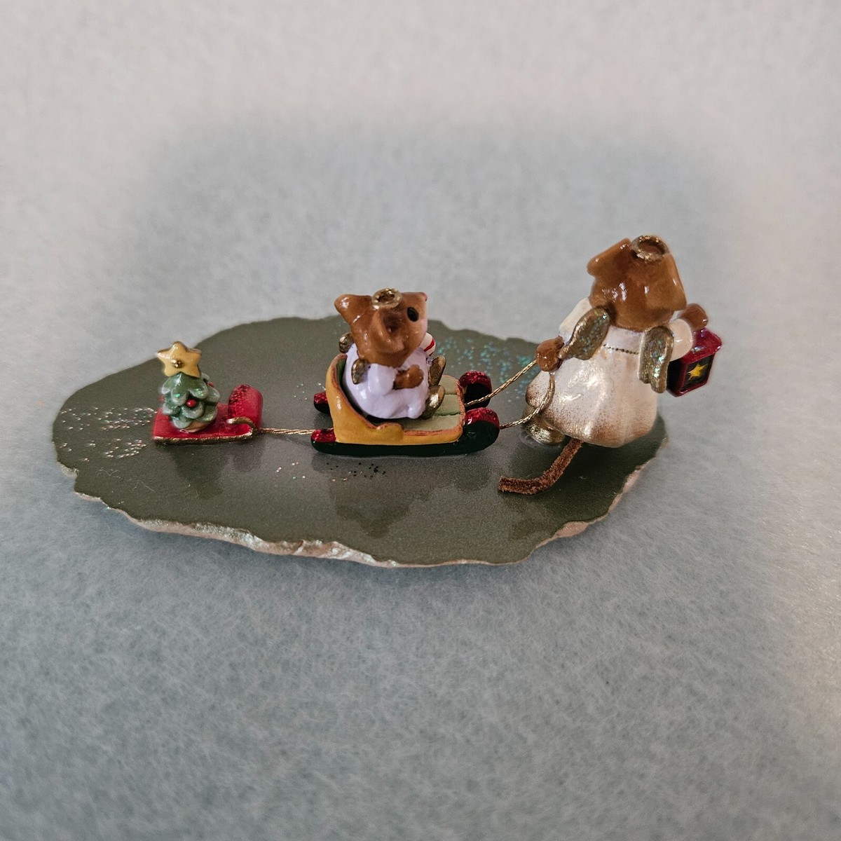 置物 Wee forest Folk Lighting the way Wee Forest Folk, M-262, Lighting the Way | eBay