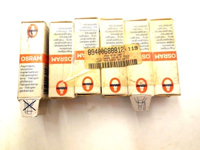 6 NEW OSRAM H-3 HALOGEN LAMP H3