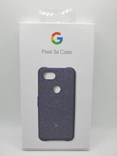 Authentic Google Fabric Case For Pixel 3a Only - Carbon Black, Fog Gray Or Blue