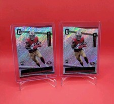 JEFF WILSON JR 2019 Unparalleled Holo Shimmer Rookie Update #162 LOT 49ERS MIAMI