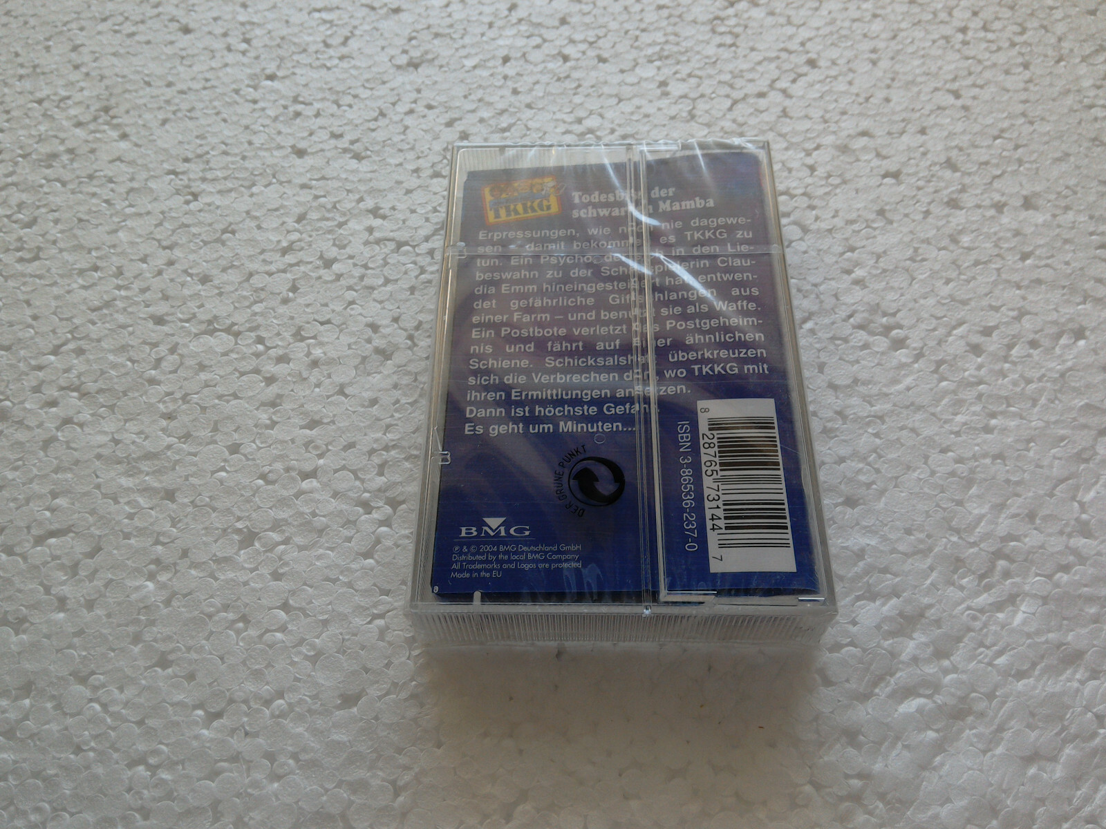 Thumbnail - Tkkg 141: Todesbiss Der Schwarzen Mamba Neu & Ovp 2004 Kassette Tape