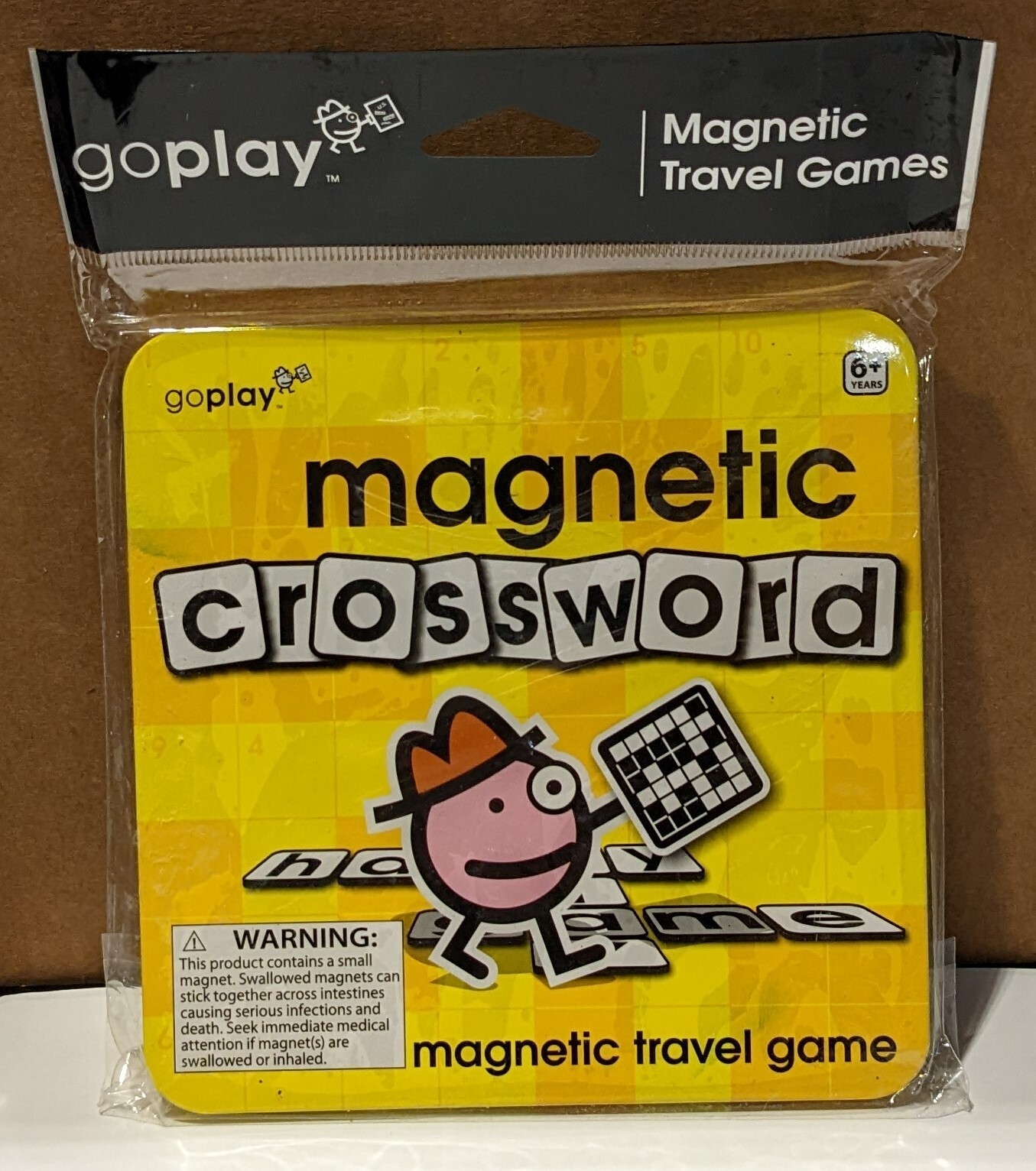 8155 Crossword, GoPlay Travel Game, by Toysmith For