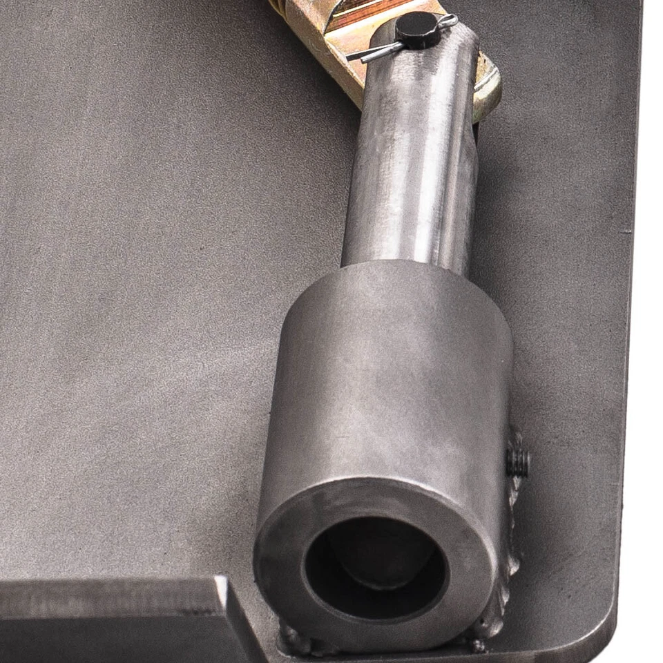 Universal Weld-On Skid Steer Quick Tach Conversion Adapter Fit For Latch Box - Immagine 4 di 4