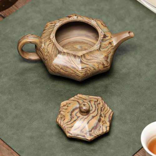 Teiera fatta a mano con carta certificata cinese Yixing Zisha Clay Master Pot nuova - Foto 4 di 13