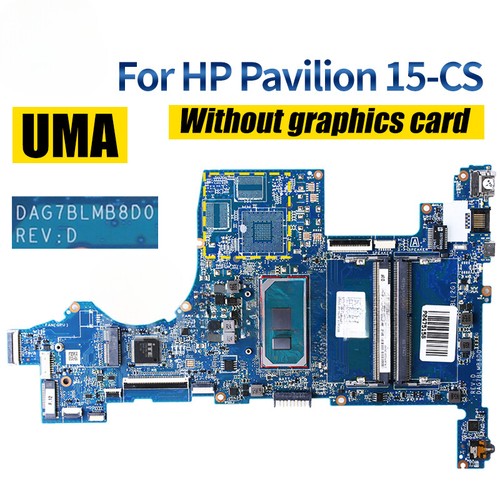 For HP Pavilion 15-CS DAG7BLMB8D0 L67287-601 I5 I7 10th Gen Laptop Motherboard - 第 3/12 張圖片