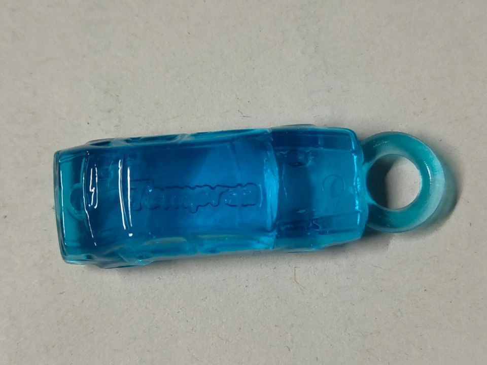 Mini Modellino FIAT TEMPRA TIPO 3P TEMPRA SW in plastica blu 3 pezzi Gadget Fiat - Immagine 3 di 4