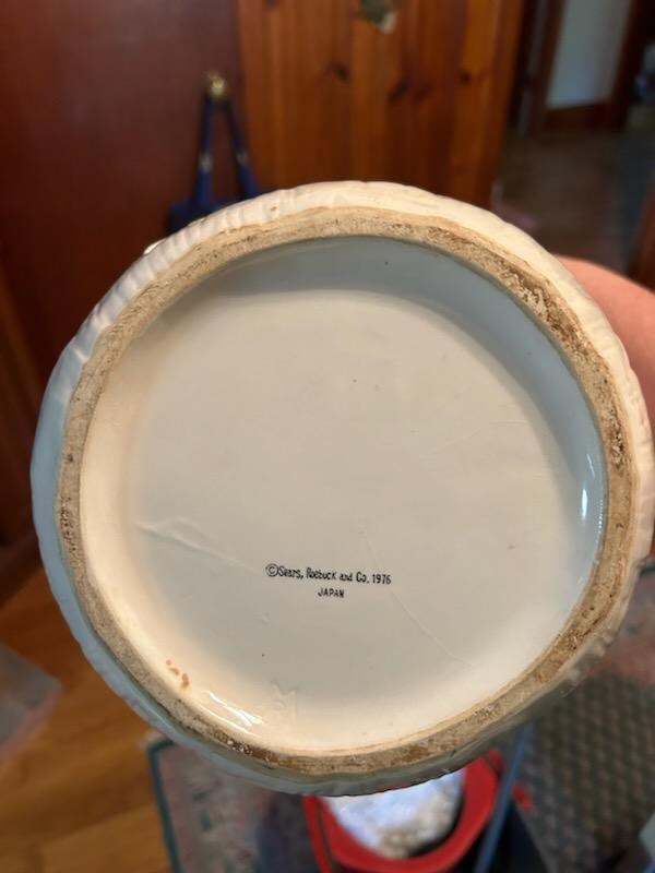 Vintage Merry Mushroom 4 Canister Set With Lids Sears Roebuck & Co
