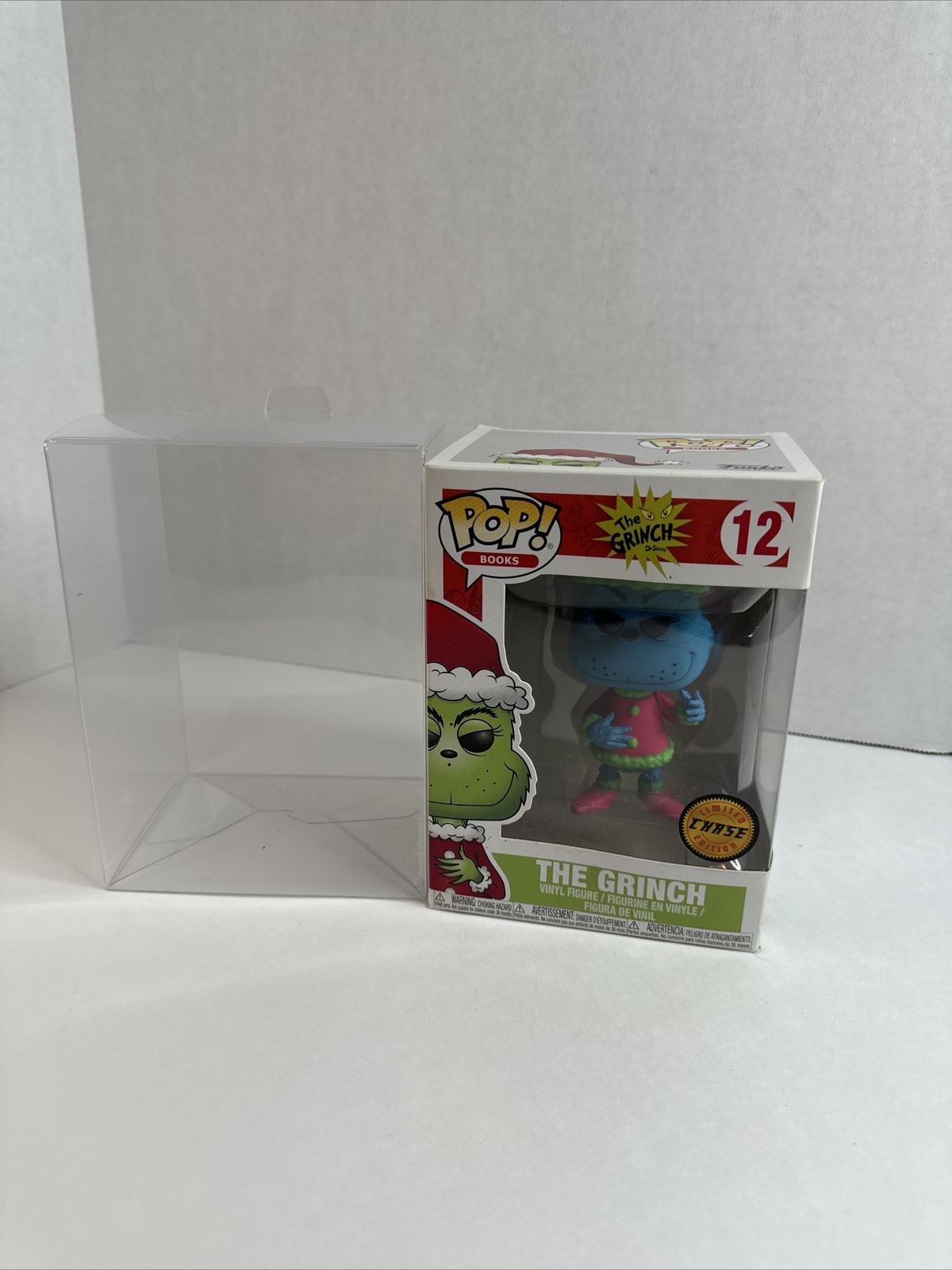 Funko Pop! Vinyl: Dr. Seuss - The Grinch (As Santa Claus) (Chase) #12