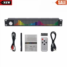 31Bands Music Spectrum Display Dual Channel 15Bands Equalizer with Remote