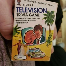 ACCORDING TO PROFESSOR HOYLE Series 2 Television Trivia Game No. 7031