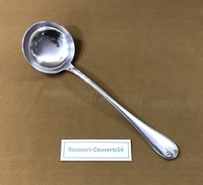 louche à potage CHRISTOFLE modèle EMPIRE / MALMAISON ANCIEN métal argenté 32 cm