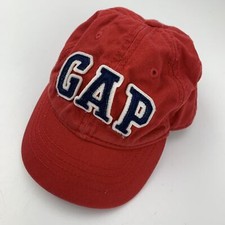 Baby Gap Red Infant Ball Cap Hat Fitted XS/S Baseball