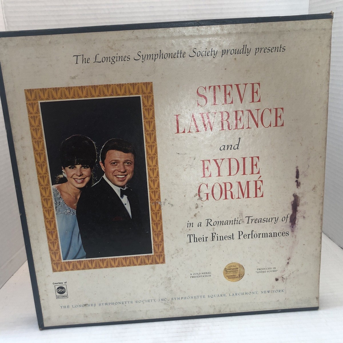 STEVE LAWRENCE & EYDIE GORME BOX ALBUM SET The Longines