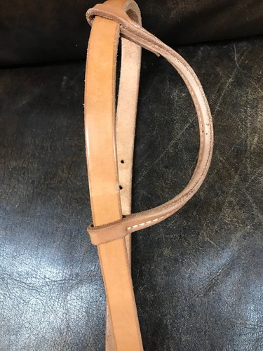 Nuovo Headstall Western orecchio singolo pelle colore chiaro spedizione gratuita negli Stati Uniti HR 1 - Foto 3 di 10