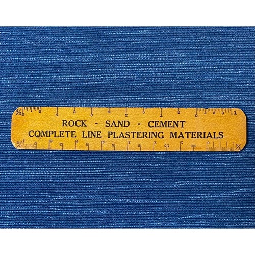 Vintage Beverly Hills California Building Material Advertising 6" Ruler 995A - Picture 2 of 2