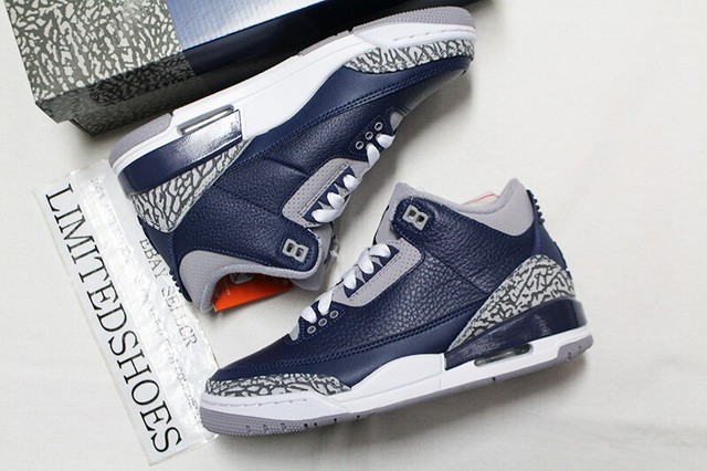 Jordan 3 Retro Blue for Sale 