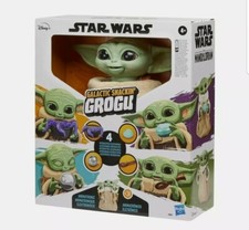 STAR WARS The Mandalorian Galactic Snackin Grogu The Child Baby Yoda Hasbro NEW