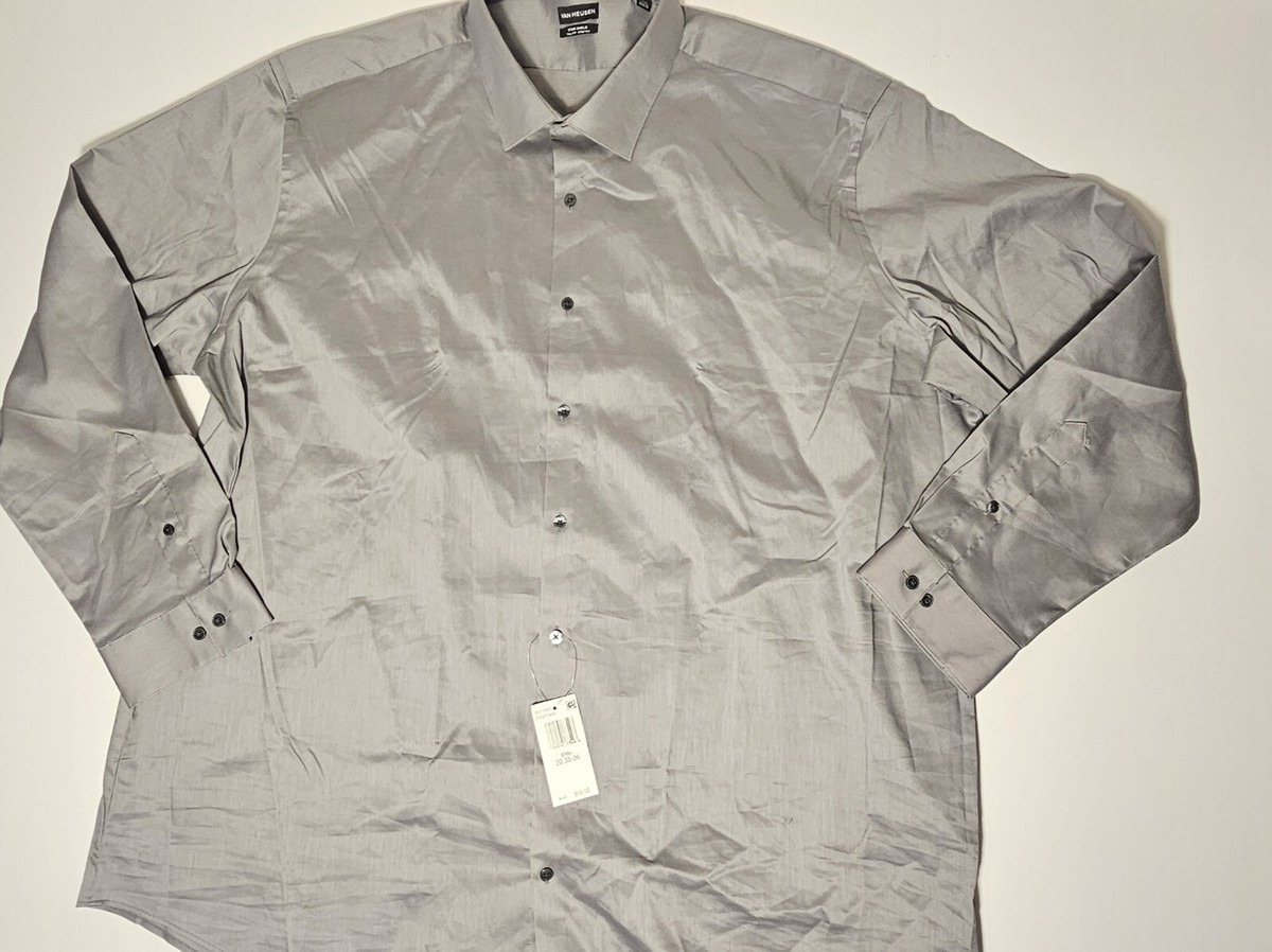 Van Heusen Long Sleeves Button Up Shirt Men's Tall Fit Size 20 (35/36) NWT $65 | eBay Van Heusen Long Sleeves Button Up Shirt Men's Tall Fit Size 20 (35/36) NWT $65 | eBay