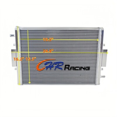 Aluminum Universal Heat Exchanger For Air to Water Intercooler 19.5''x15.3''x1.57''