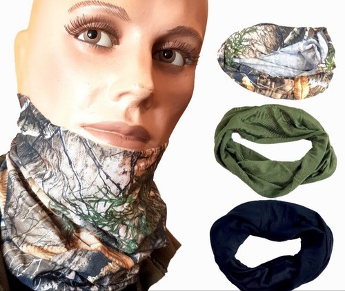 sciarpa militare mimetica copricapo moto sottocasco da uomo foulard  maschera | eBay