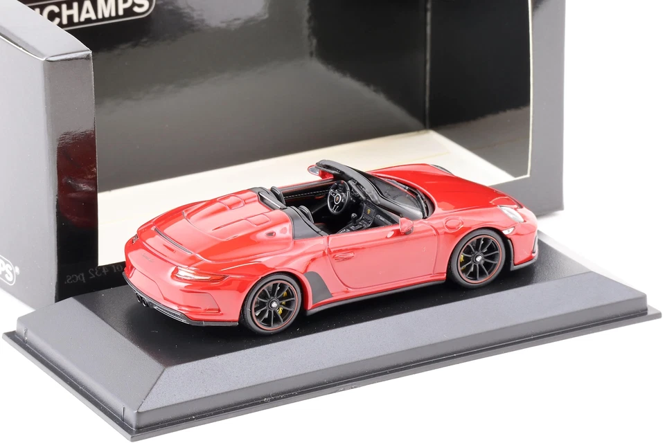 1:43 Minichamps Porsche 911 (991) Speedster 2019 Carmine Rosso - Immagine 2 di 3