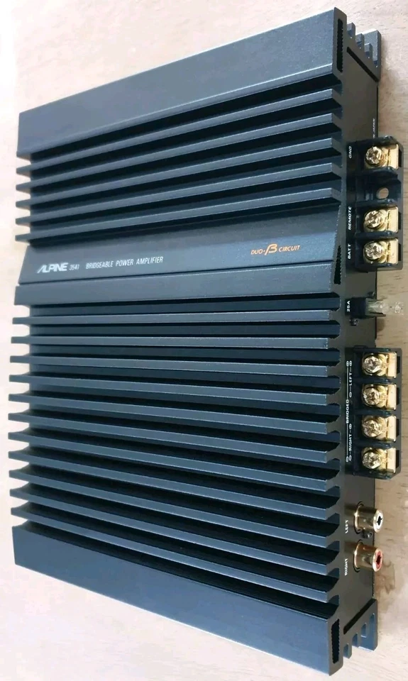 Alpine 3541  Amplificador 2 Canales.Made in Japan.Excellent unit - Imagen 2 de 4