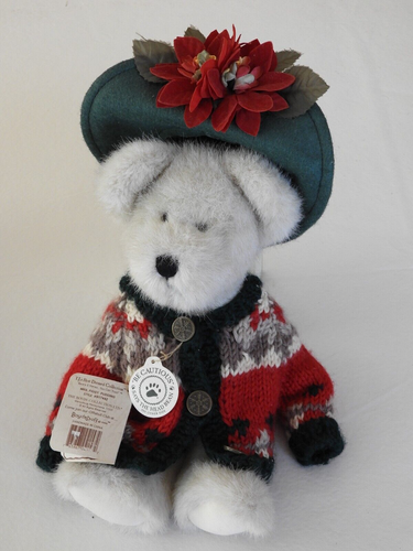 3 Boyds Bears Plush Limited Ed. Set Mrs Figgy Pudding, Bailey & Gala Applesmith - Picture 9 of 15