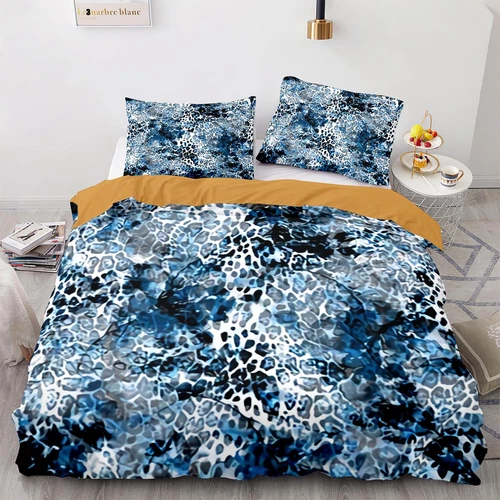 Wild Animal Doona Duvet Quilt Cover Set Leopard Print Tiger Girrafe Zebra Print - Picture 4 of 13