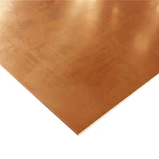 0.021" x 8" x 12", C110-H02 Copper Sheet