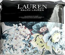 Lauren Ralph Lauren Eden Floral Full/Queen Duvet Cover 3 Pcs. Set MSRP 270