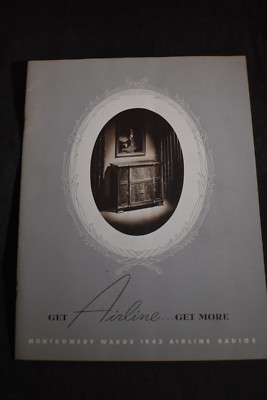 1942 Airline Radios Montgomery Wards Catalog