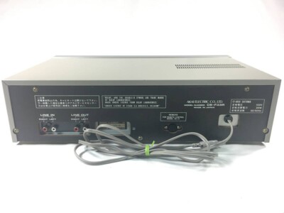 AKAI CS-F33R Quick Reverse Cassette Deck new belt replaced