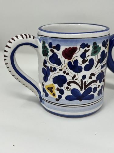 Lot Of 5 talian Vierti Coffee Mug Chicken Tea Cup Italian Handmade - Picture 2 of 22