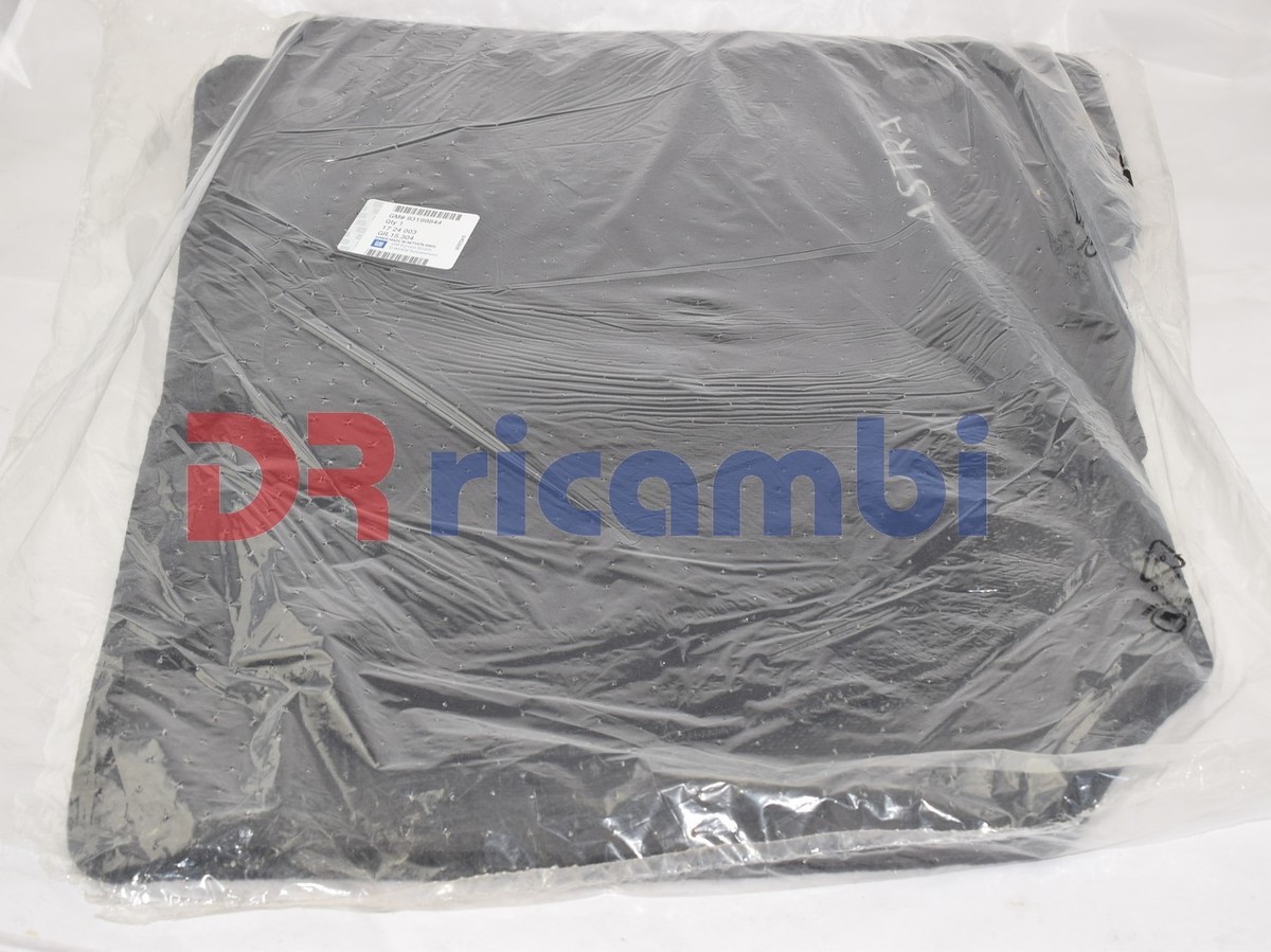 J&J AUTOMOTIVE Tappetini In Velluto Su Misura Per Opel Astra H (2007-2014) - Set 4 Pezzi Anteriori E Posteriori, Antiscivolo, Fonoassorbenti