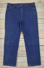 Vintage 90s LEVIS 509 Orange Tab Straight Dark Indigo Wash Blue Jeans 39x30 USA