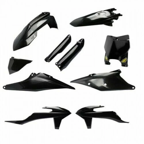 Kit completo de plástico Powerflow Cycra 1CYC-9326-12 negro 19-22 KTM 450 SXF y XCF Foto 2 de 2