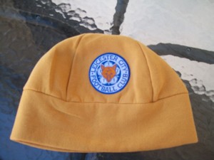 soccer football winter hat leicester 