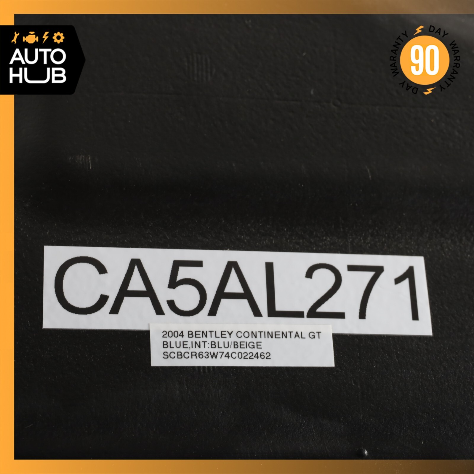 03-10 Bentley Continental GT Coupe Fuel Gas Tank Assembly OEM 36k