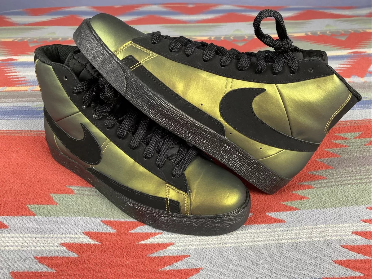 Nike blazer mens gold cheap