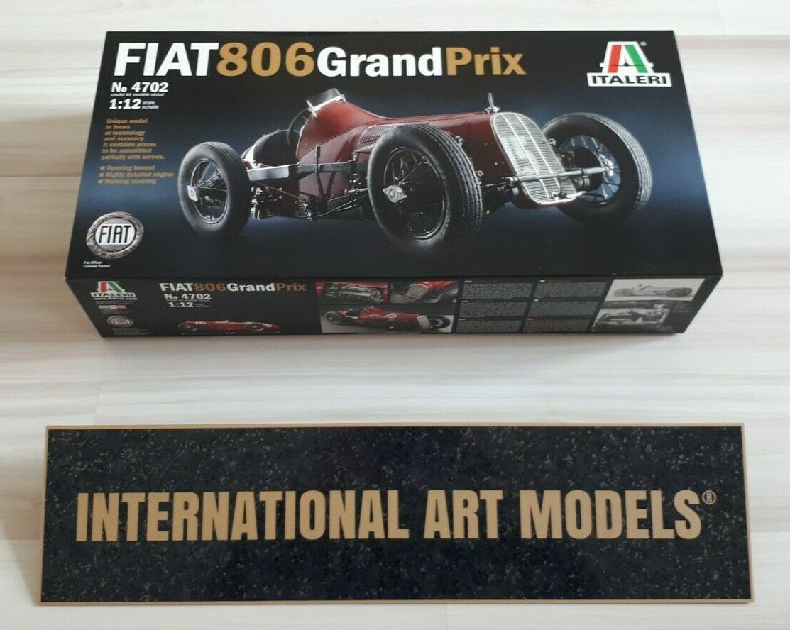 FIAT 806 Grand Prix 1:12 スケールモデルキット FIAT 806 GRAND PRIX in 1:12 scale | not Doyusha Protar